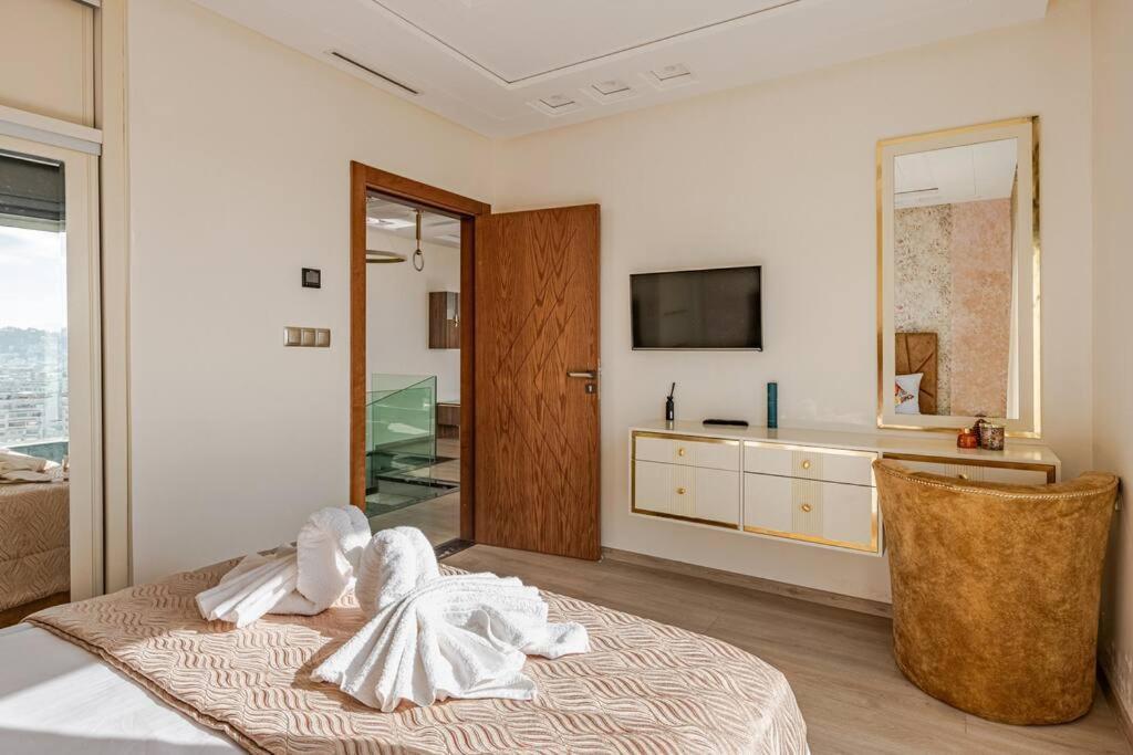 Royale Duplexe Pleine Centre Tanger 아파트 외부 사진